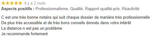 un bon notaire à paris 17 apprécié  par ses clients